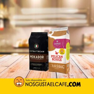 Pack 2 Kg Italia + Holanda en grano: Mokador y Pelican Rouge