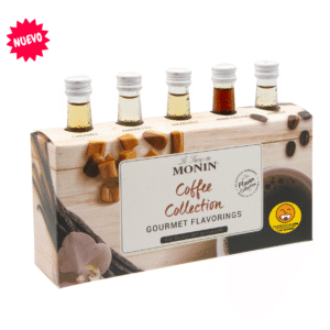Pack Jarabes Saborizantes colección gourmet Monin, 5 Sabores