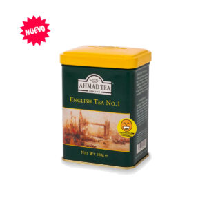 Caja de té inglés en hojas de colección Ahmad English Tea No. 1, 100 gramos