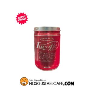 Café Italiano Lucaffe Classic molido lata de 250 grs