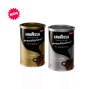 Pack 2 variedades de café Italiano Instantaneos Lavazza Prontissimo