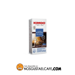 10 cápsulas Kimbo Lungo 100% Arábica compatible con Nespresso®