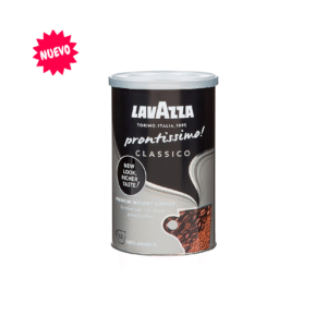 Café instantáneo Lavazza Prontissimo Classico, lata de 95 grs, rinde 52 tazas