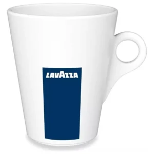 Tazón/Mug de café Lavazza porcelana resistente blanca