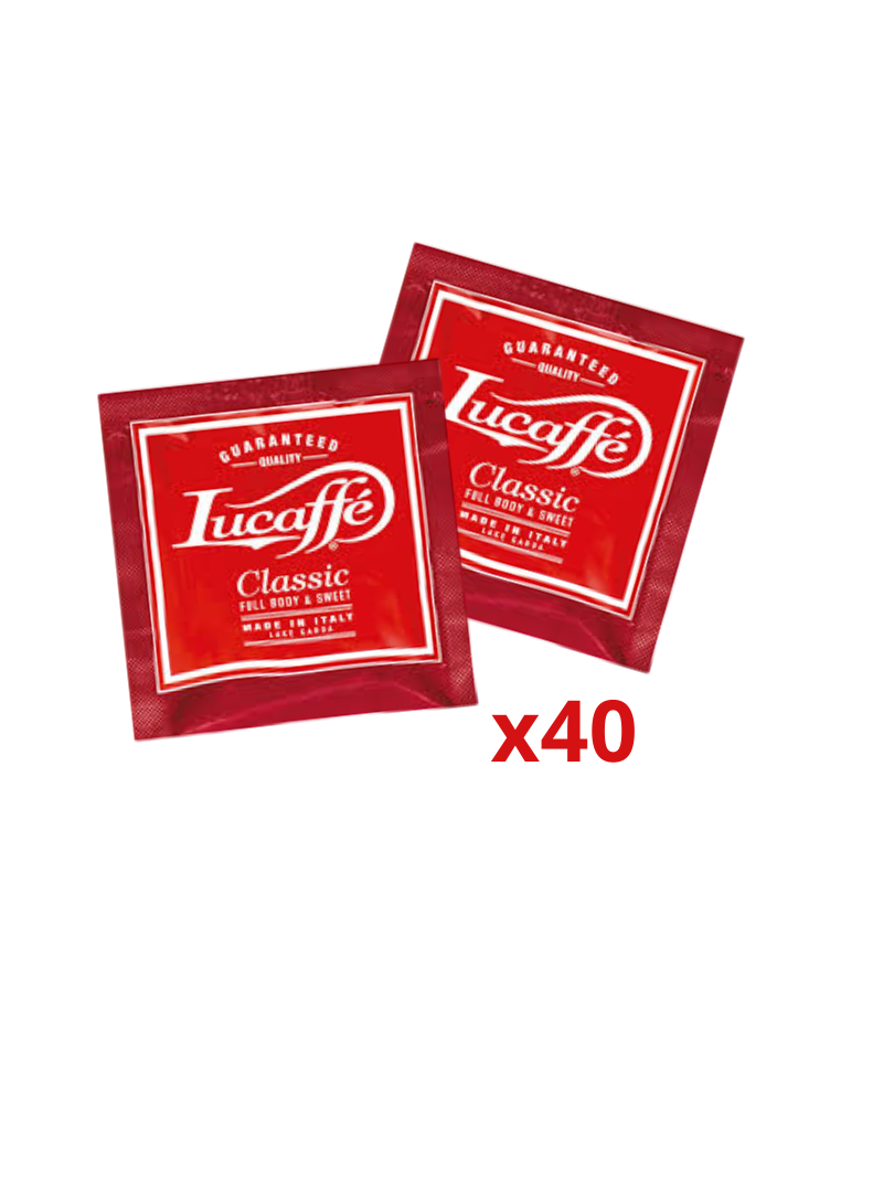 Pack 40 Pods E.S.E. Café Italiano Lucaffè