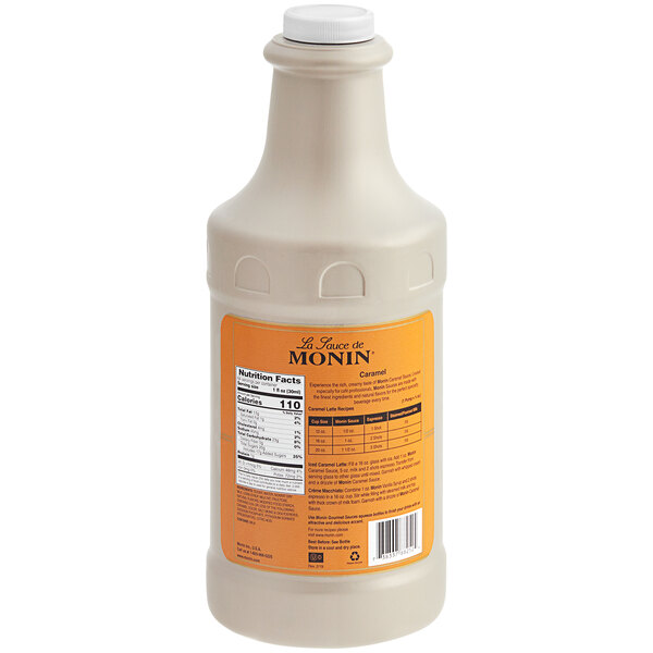 Salsa de Caramelo Monin gourmet botella de 1,89 litros - Image 2