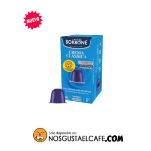 30 Cápsulas Borbone 100% Crema Classica Nespresso®compatibles