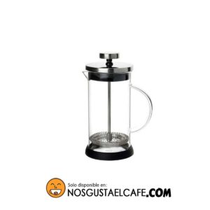 Cafetera de émbolo/ prensa francesa, 350 ml, vidrio y acero inoxidable