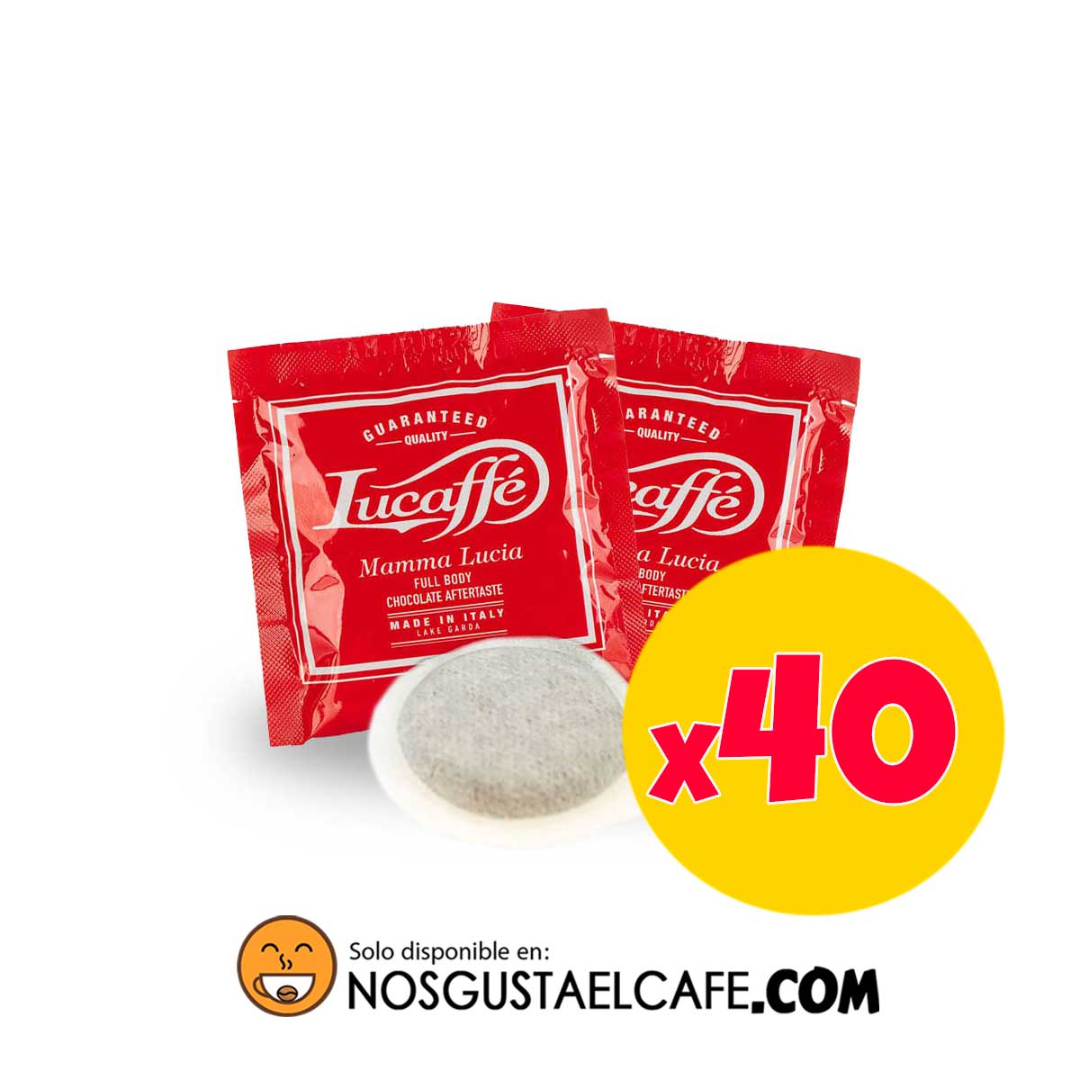 40x ESE Pods Lucaffè Mamma Lucia
