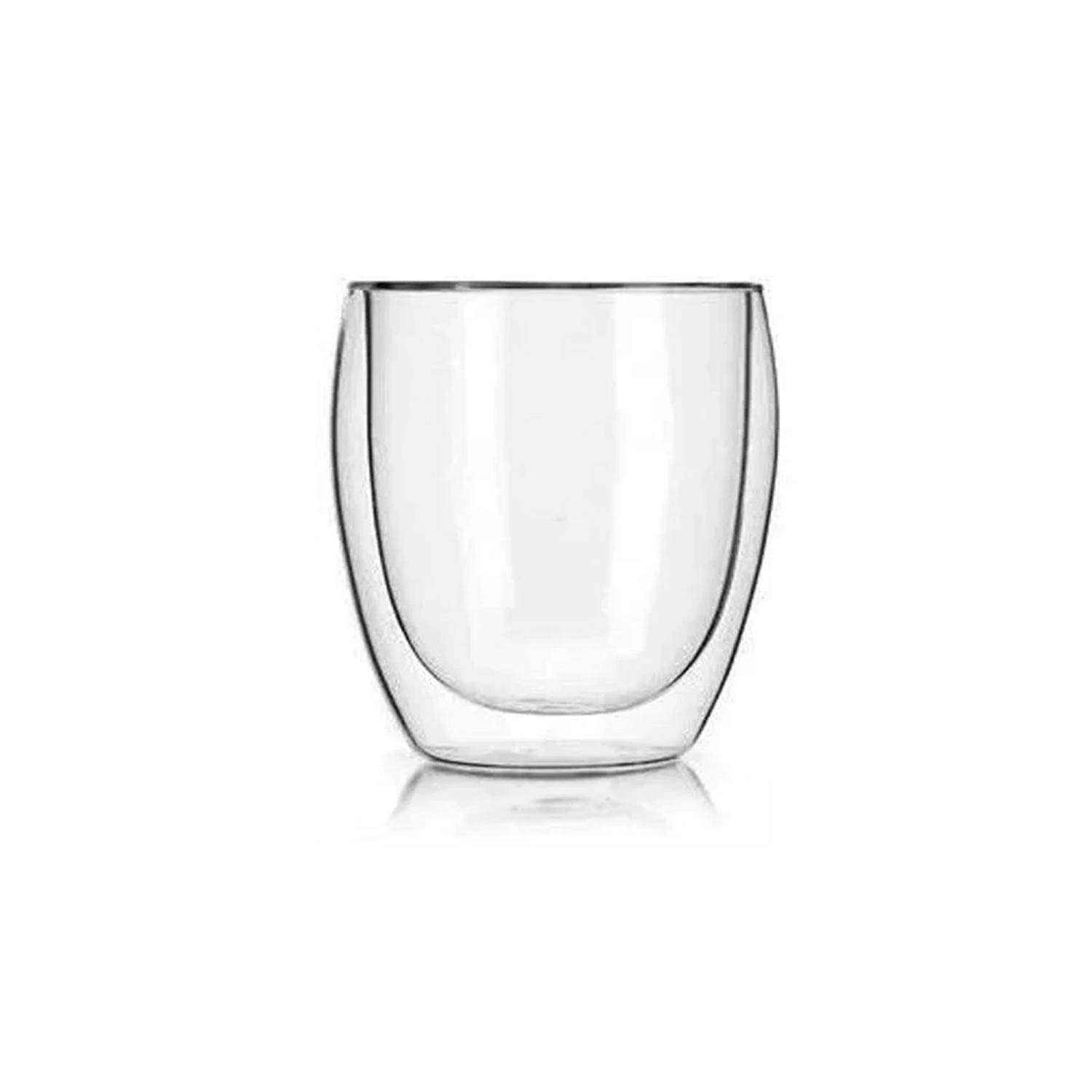 Vaso de vidrio borosilicato de doble pared , capacidad de 300 ml - Image 2