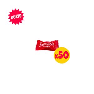 Pack 50 Almendras Lucaffè tostadas bañadas con chocolate