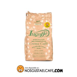 Lucaffé Crema Bio 100 % Arábica, en grano 500 grs.