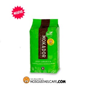 Café italiano Mokador Bio Orgánico, 1 Kg en grano