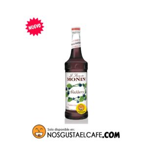 Syrup Monin sabor blackberry/mora, botella de 750 ml