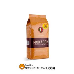 Café italiano Mokador Brio 1 Kg en grano