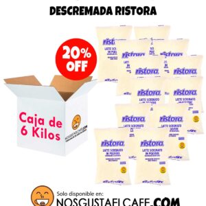 Pack 6 Kg Leche descremada granulada Ristora