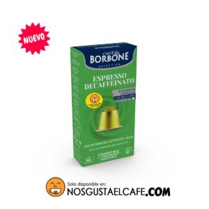10 cápsulas descafeinadas, Borbone Crema, Nespresso®compatibles