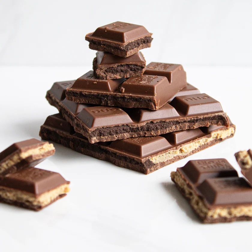 Chocolate Ritter Sport Duo Caramelo Brownie, 218 grs. - Image 3