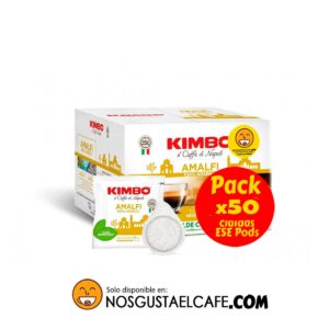 Pack 50 unidades cialdas ESE Pods Kimbo Amalfi