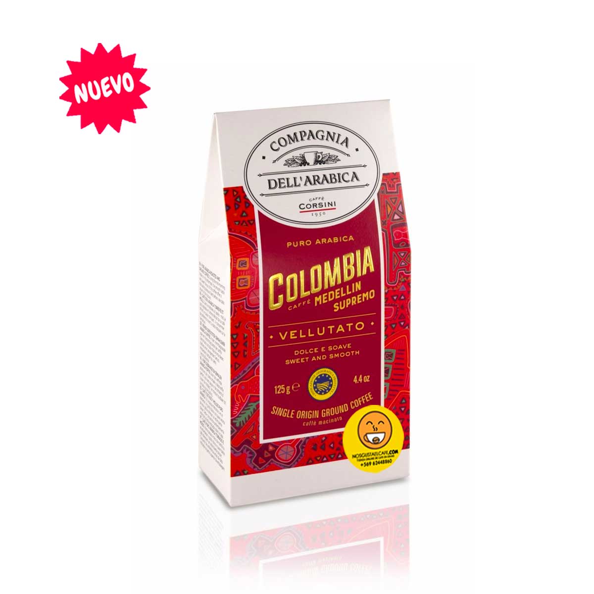 Corsini Compagnia Dell’arabica Colombia, 125 grs. molido