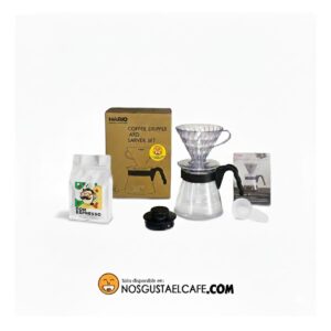 Pack Coffee Lover: Kit Hario V60 + Café Don Espresso