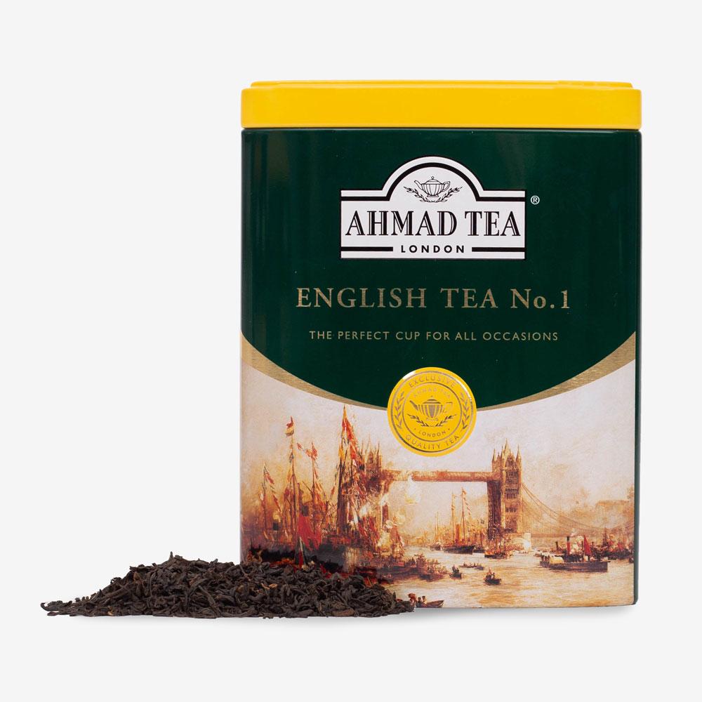 Caja de té inglés en hojas de colección Ahmad English Tea No. 1, 100 gramos - Image 3