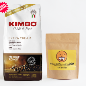 1kg Kimbo Espresso Extra Cream + 100grs. Lavazza Filtro Class