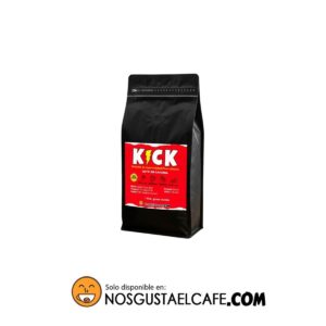 Café doble cafeína ⚡️KICK, 100% Fine Robusta, 83 pts. 1 Kg, molido