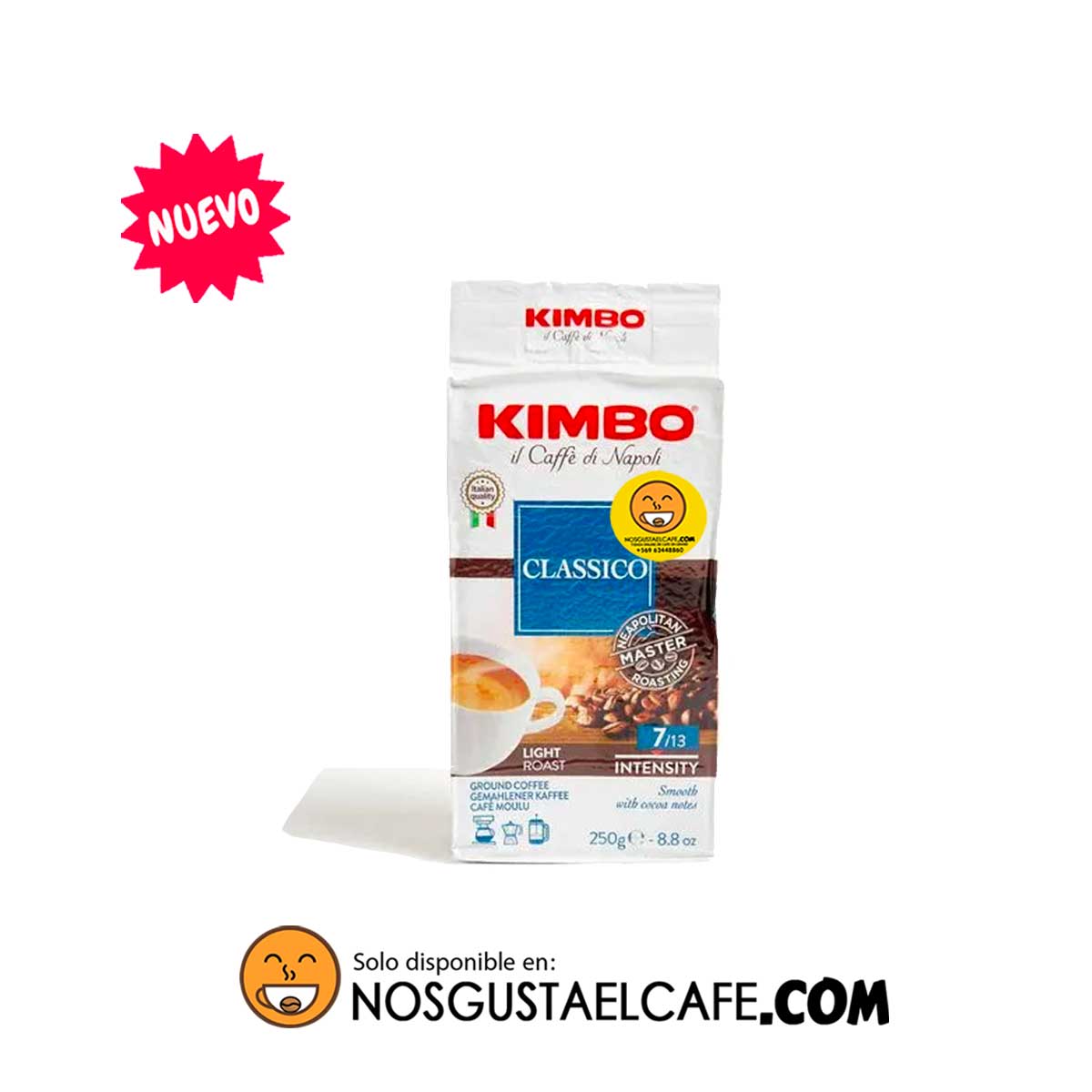 Kimbo Classico 250grs., molido