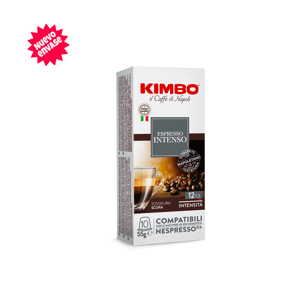 10 Cápsulas Kimbo Intenso Nespresso®compatibles