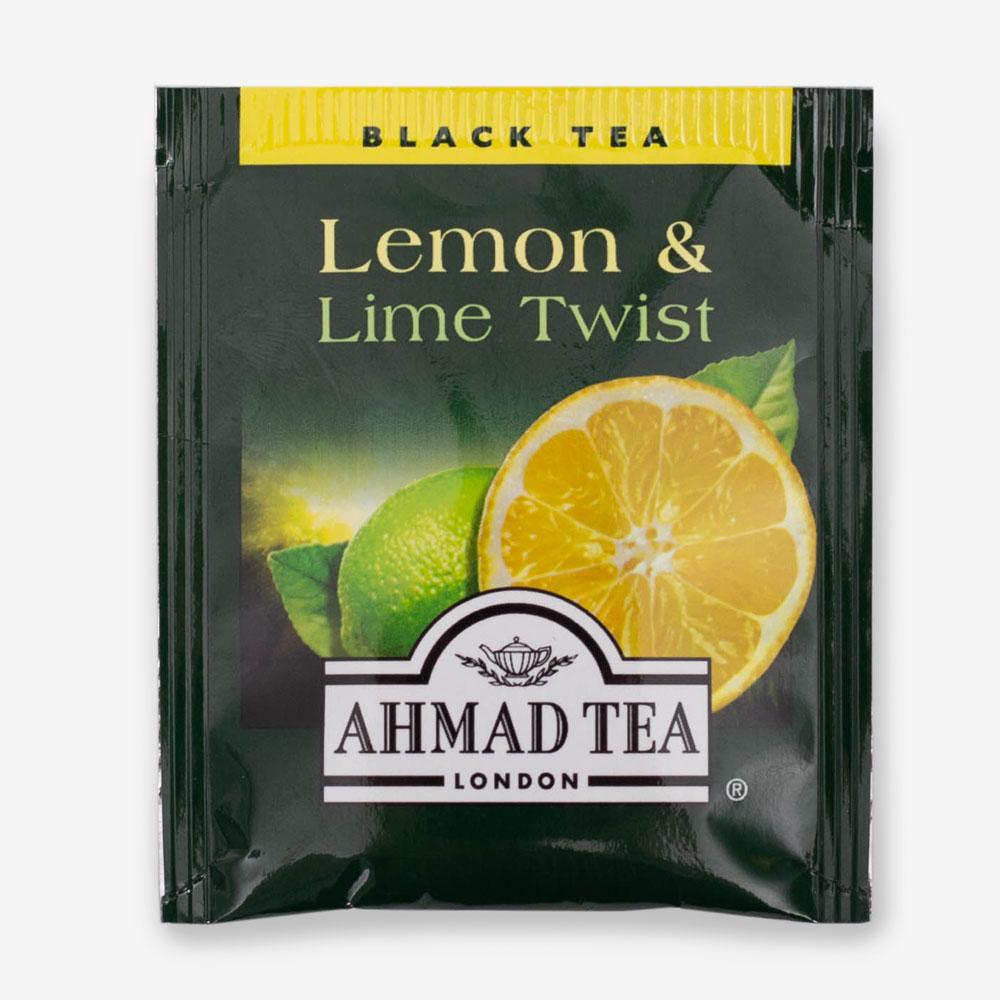 Té Ahmad Limón y Lima, caja de 20 bolsas - Image 4
