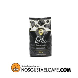 Leche granulada descremada Milky, envase 500 grs.