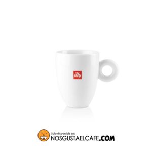 Tazón Mug Illy cerámica blanca