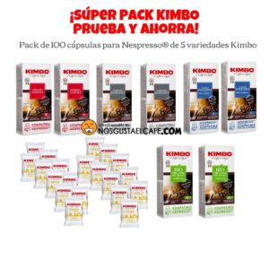 Pack 100 Cápsulas Kimbo Nespresso® Compatibles