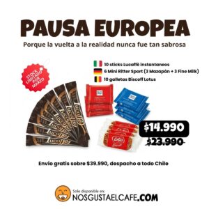Pack exclusivo: La Pausa Europea ☕🍫