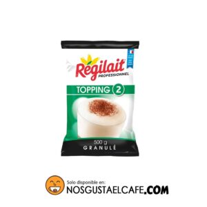 Leche descremada granulada Regilait instantanea Topping 2, 500 grs.