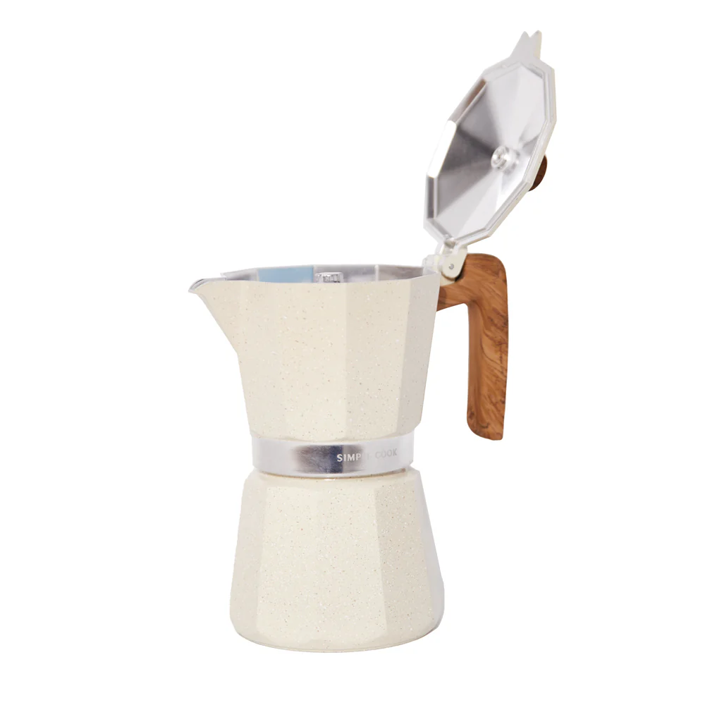 Cafetera Moka Italiana SimpleCook, 6 Tazas modelo Siena - Image 2