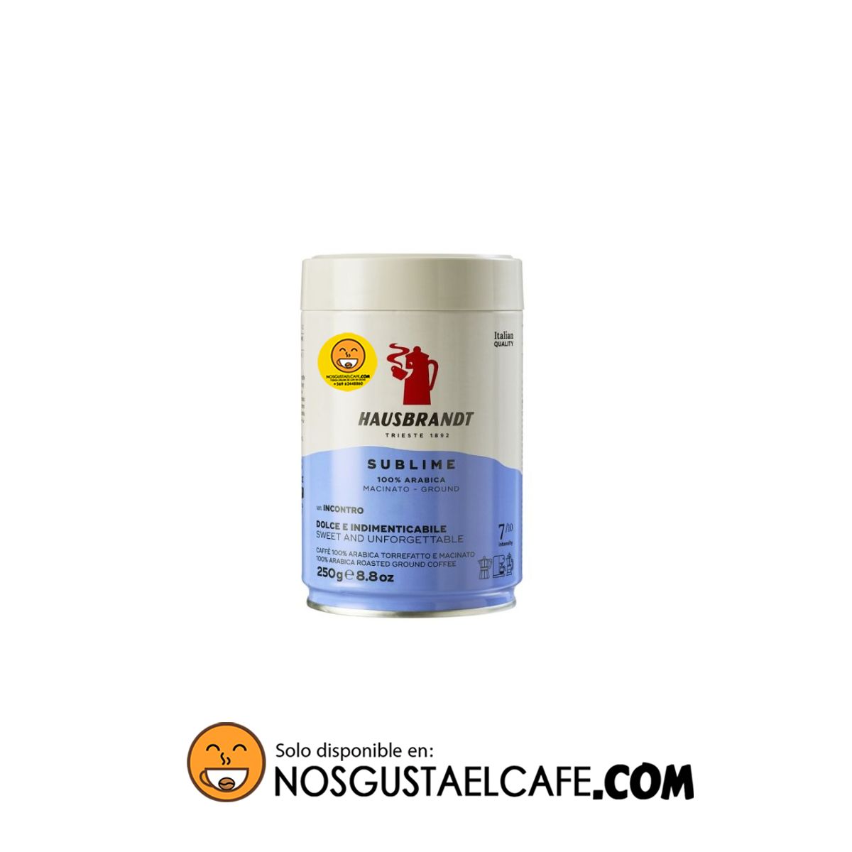 Café Hausbrandt Sublime 100% Arabica 250 grs. molido