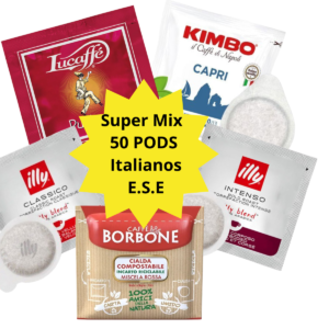 Pack 50 ESE-pods Mix de 5 variedades italianas
