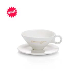 Exclusiva Taza Lucacao & Té Lucaffé porcelana italiana, 150 ml