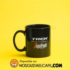 Tazón de café cerámica Segafredo alianza TREK, cerámica negra, 330 ml