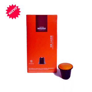 Cápsulas Caffè Mauro De Luxe compatibles con Nespresso®, caja de 10 unidades