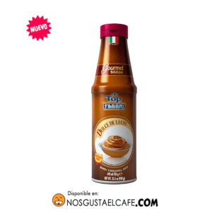Salsa saborizante Gourmet marca italiana Fabbri sabor Café, botella de 950 gramos