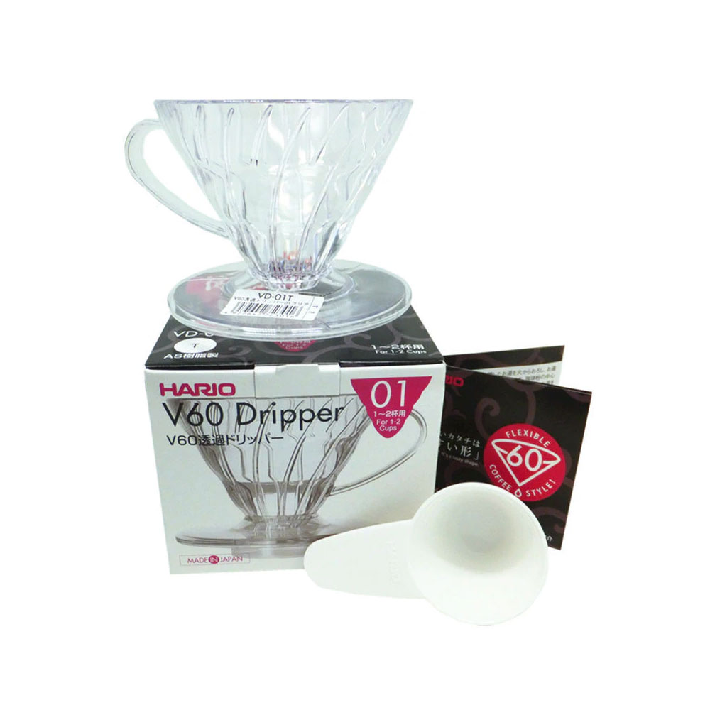 Dripper Hario V60 01 Acrílico transparente - Image 3