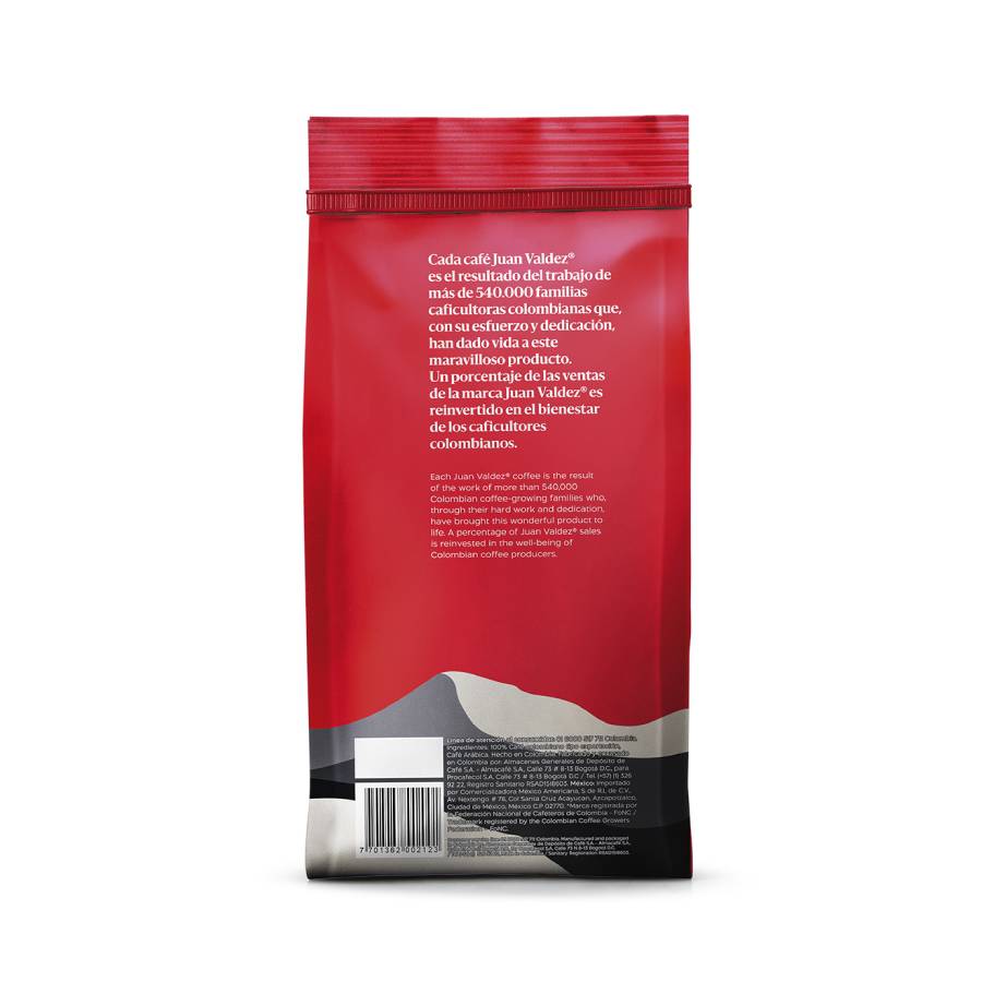 Café Juan Valdez® Premium Volcán 454 grs. en grano - Image 2