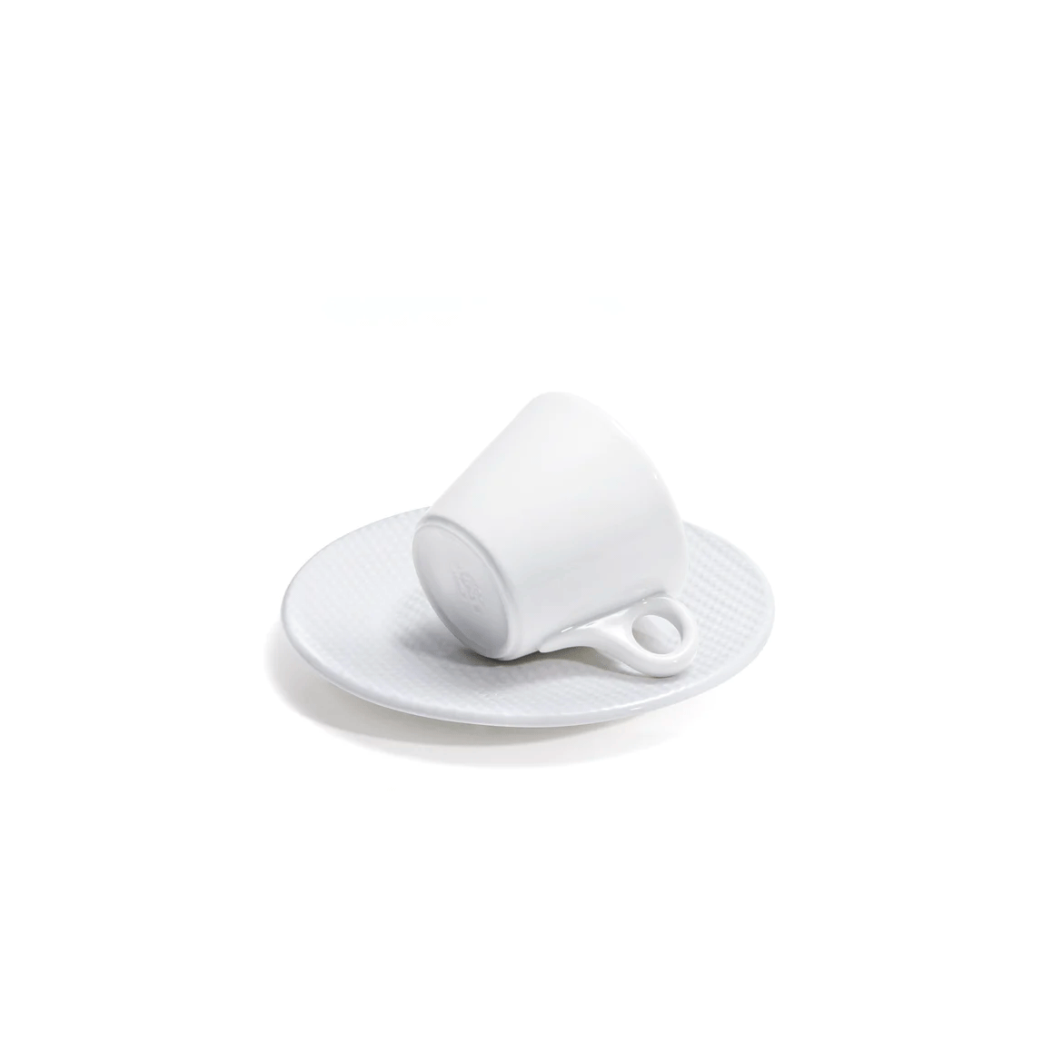 Taza Lavazza importada de Italia, tamaño cappuccino edición Premium Collection, porcelana blanca