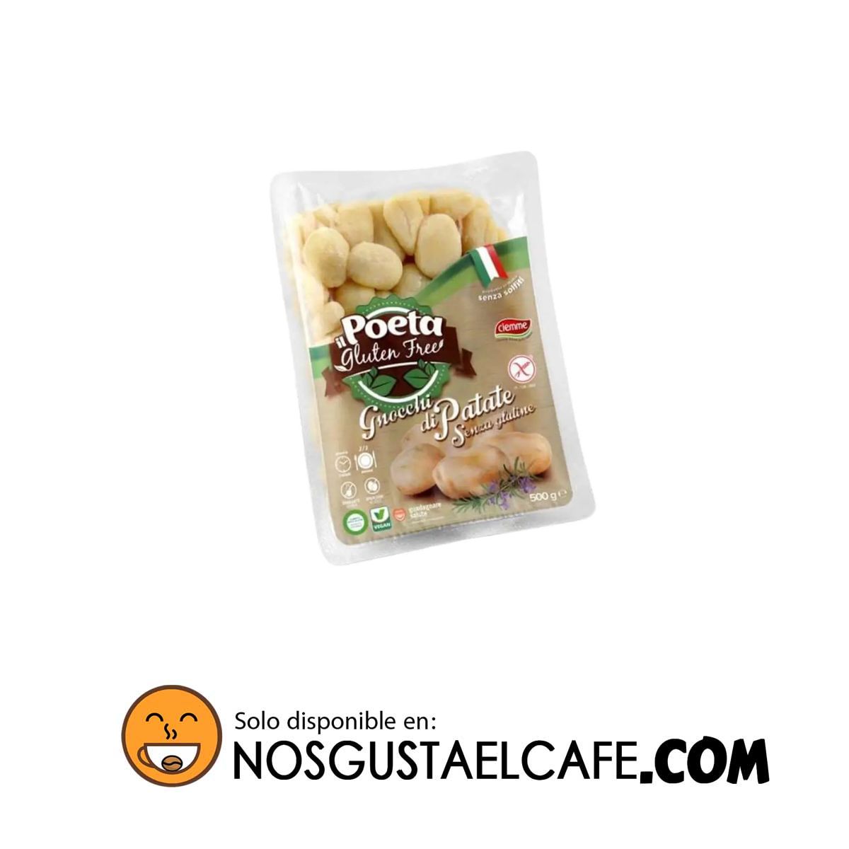 Ñoqui Italianos SIN GLUTEN y VEGANOS/ Gnocchi Di Patate 500 grs.