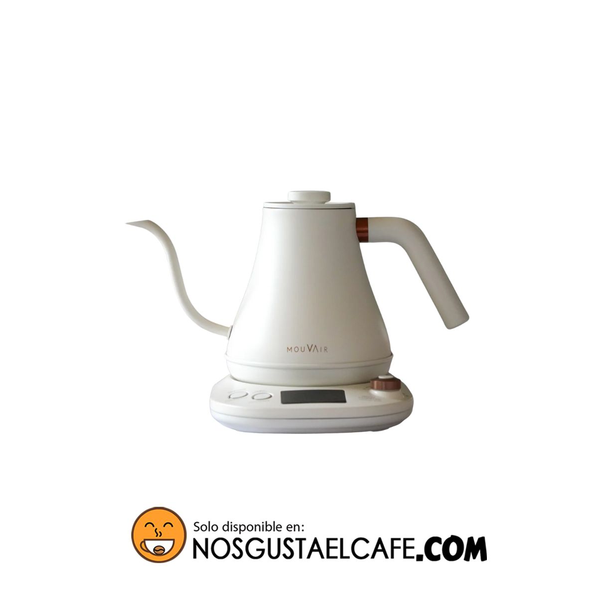 Hervidor eléctrico inteligente para café e infusiones cuello cisne, Mouvair Swan