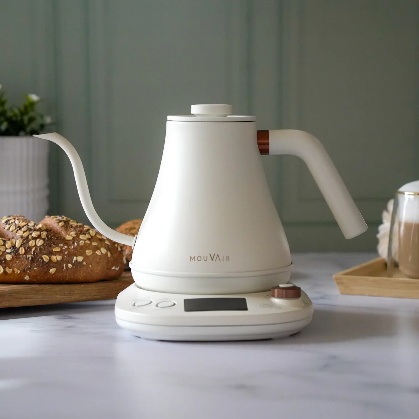 Hervidor eléctrico inteligente para café e infusiones cuello cisne, Mouvair Swan - Image 2